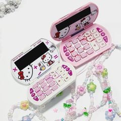 Máy Tính Hello Kitty Siêu Nhỏ Gọn KT168