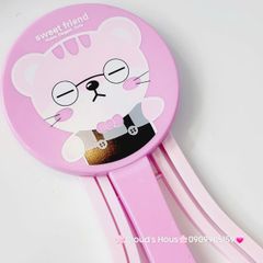 Gương Để Bàn - Cầm Tay Kèm Lược