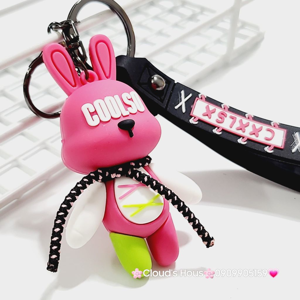 Móc khóa Thỏ ngầu Coolso