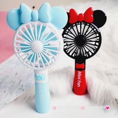 Mini Fan - Quạt Cầm Tay Mickey ( 5 màu)