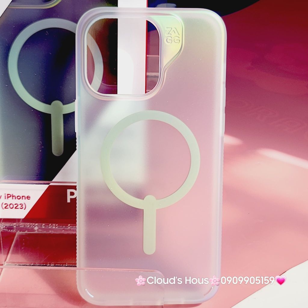 Case Ốp điện thoại iPhone ZAGG Chính hãng Trong Magsafe iPhone 15Promax