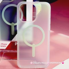 Case Ốp điện thoại iPhone ZAGG Chính hãng Trong Magsafe iPhone 15Promax