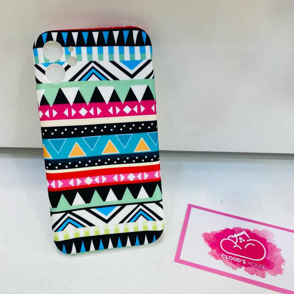 Case Ốp điện thoại iPhone Họa tiết thổ cẩm chất umku dẻo (2 mẫu)