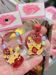 Móc Điện Thoại Vòng Charm mini Rồng/ Thần tài/ mèo may mắn điện thoại