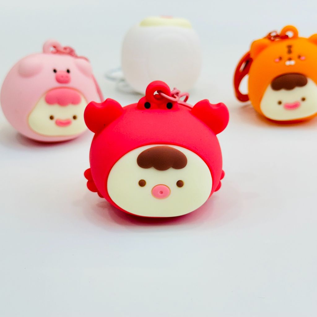 Móc Khóa Bé Mập Tròn Lồi Cosplay
