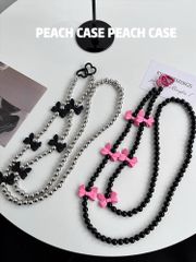 Dây đeo điện thoại nơ (2 màu)