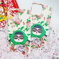 Case Ốp điện thoại iPhone Cô Bé Rich Áo Tết Chất Dẻo iPhone 11/12/13/14/15/Pro/Promax - TẾT