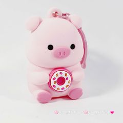 Móc Khóa Động Vật Con Thú Bóp Mắt Lồi Dễ Thương