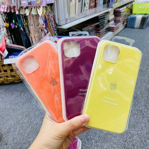CASE APPLE Silicone Chống Bẩn Iphone 13 6.1