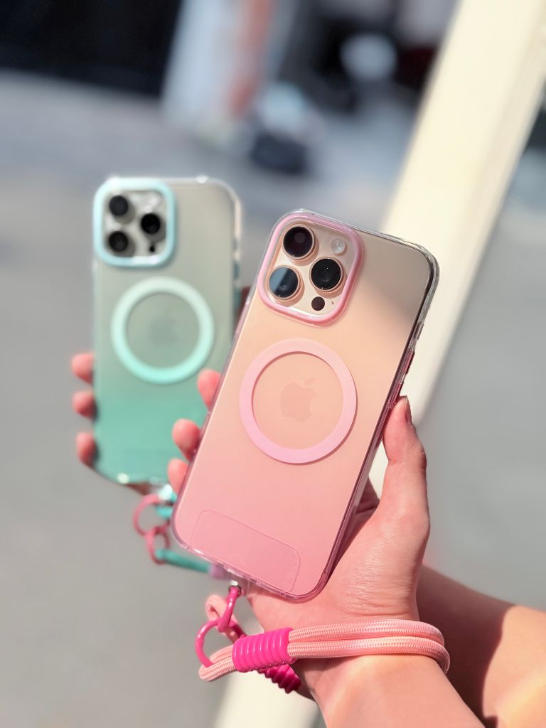 Case Ốp điện thoại iPhone TGVI'S Magsafe Trong Nhám Hologram iPhone 16/Pro/Promax
