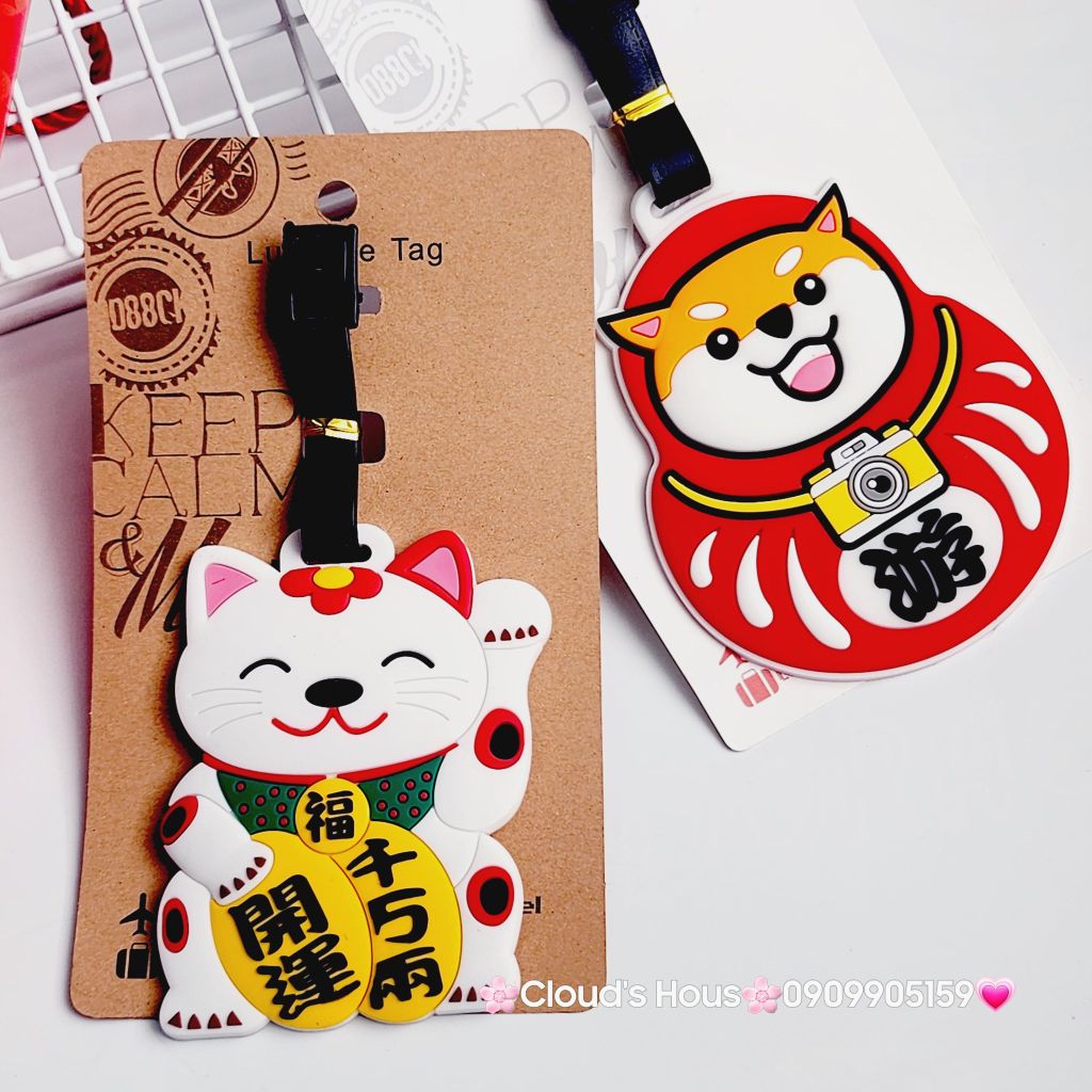 Tag Treo Vali Silicone Luggage Tag Đài Loan