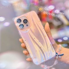Case Ốp điện thoại iPhone Ngôi Sao Hologram Bling Bling iPhone 13/14/15/16/Pro/Promax
