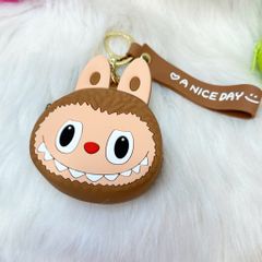Bóp Móc Khóa Silicone Labubu Nhiều Màu