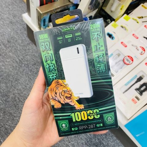 POWERBANK -  Sạc dự phòng REMAX Chính Hãng RPP-287 10000mAh
