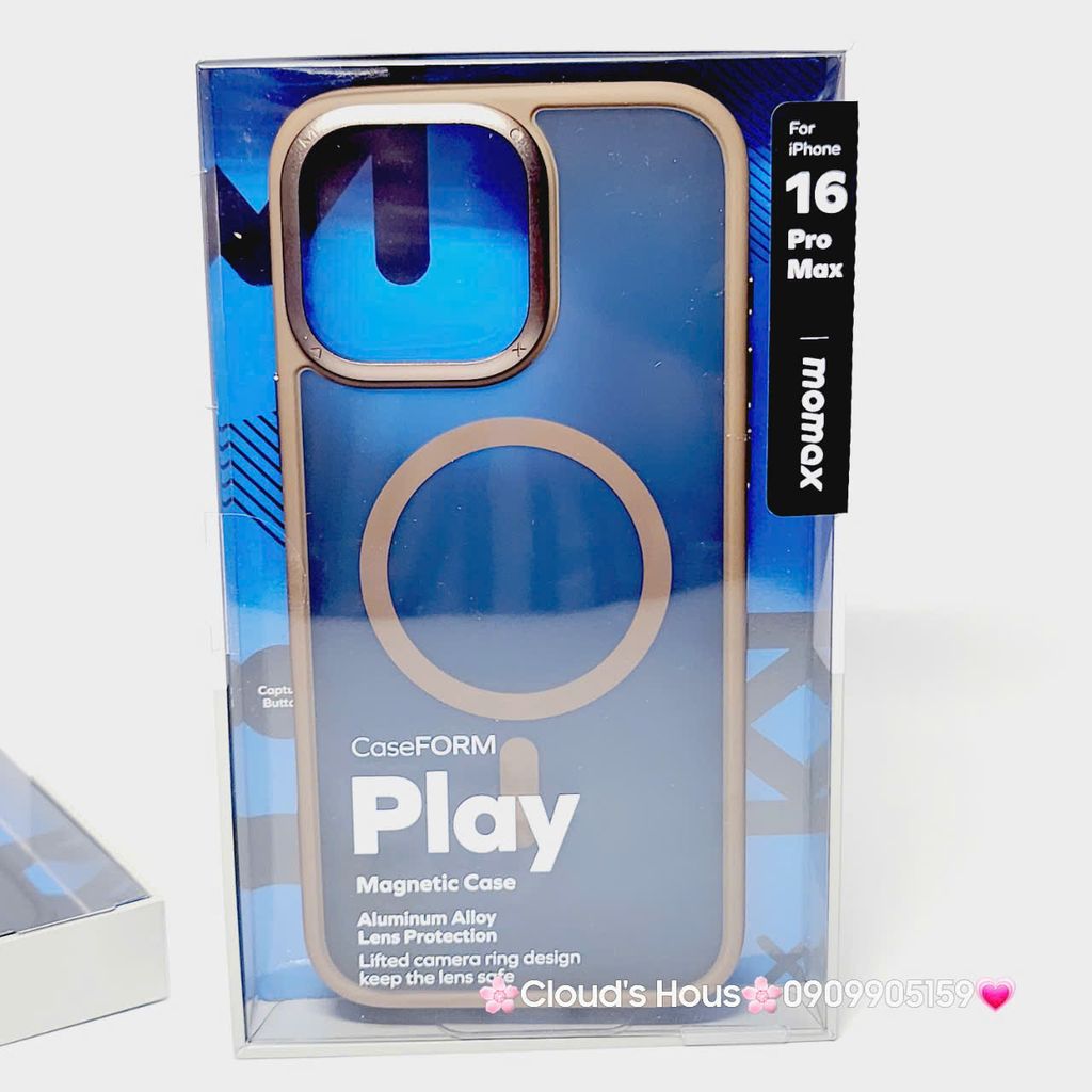 Case Ốp điện thoại iPhone Magsafe Momax Nhám Form Play iPhone 14/15/16/Pro/Promax