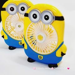 Quạt Cầm Tay - Để Bàn Minions To