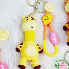 Móc Khóa Động Vật Cổ Dài Hài Hước Nice