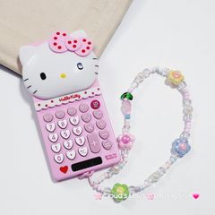 Máy Tính Hello Kitty Mini Cầm Tay (3 màu) - kèm dây charm KT966