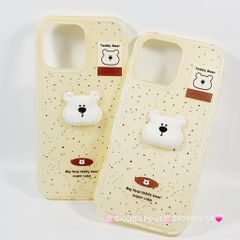 Case Ốp điện thoại iPhone icon Teddy Bear CASE iPhone 12/13/14/15/16/Pro/Promax
