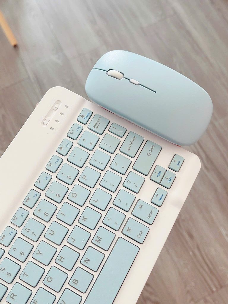 Bàn Phím Và Chuột Không Dây Kit Nhỏ Gọn