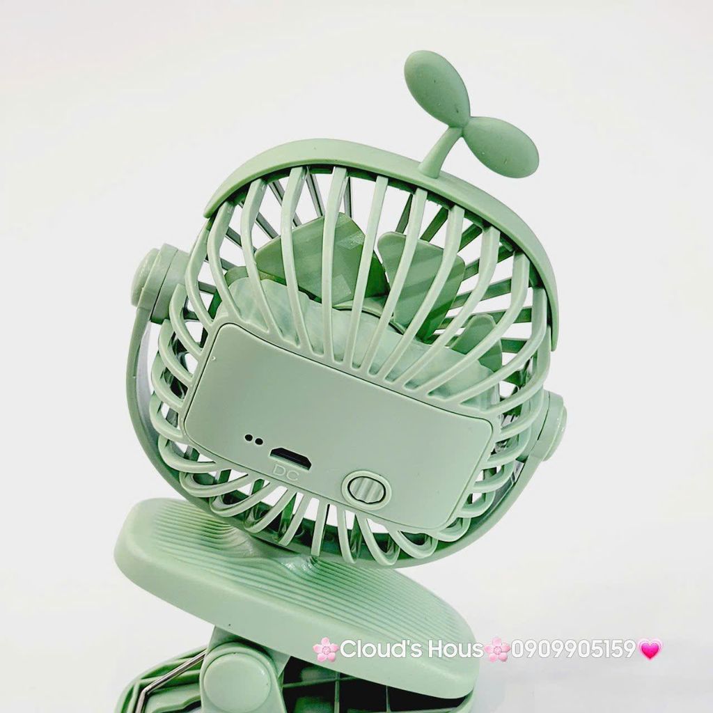 Mini Fan - Quạt kẹp size nhỏ siêu kute Nhiều Màu