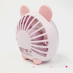 Mini Fan - Quạt Tai Thỏ và Gấu để bàn siêu mini