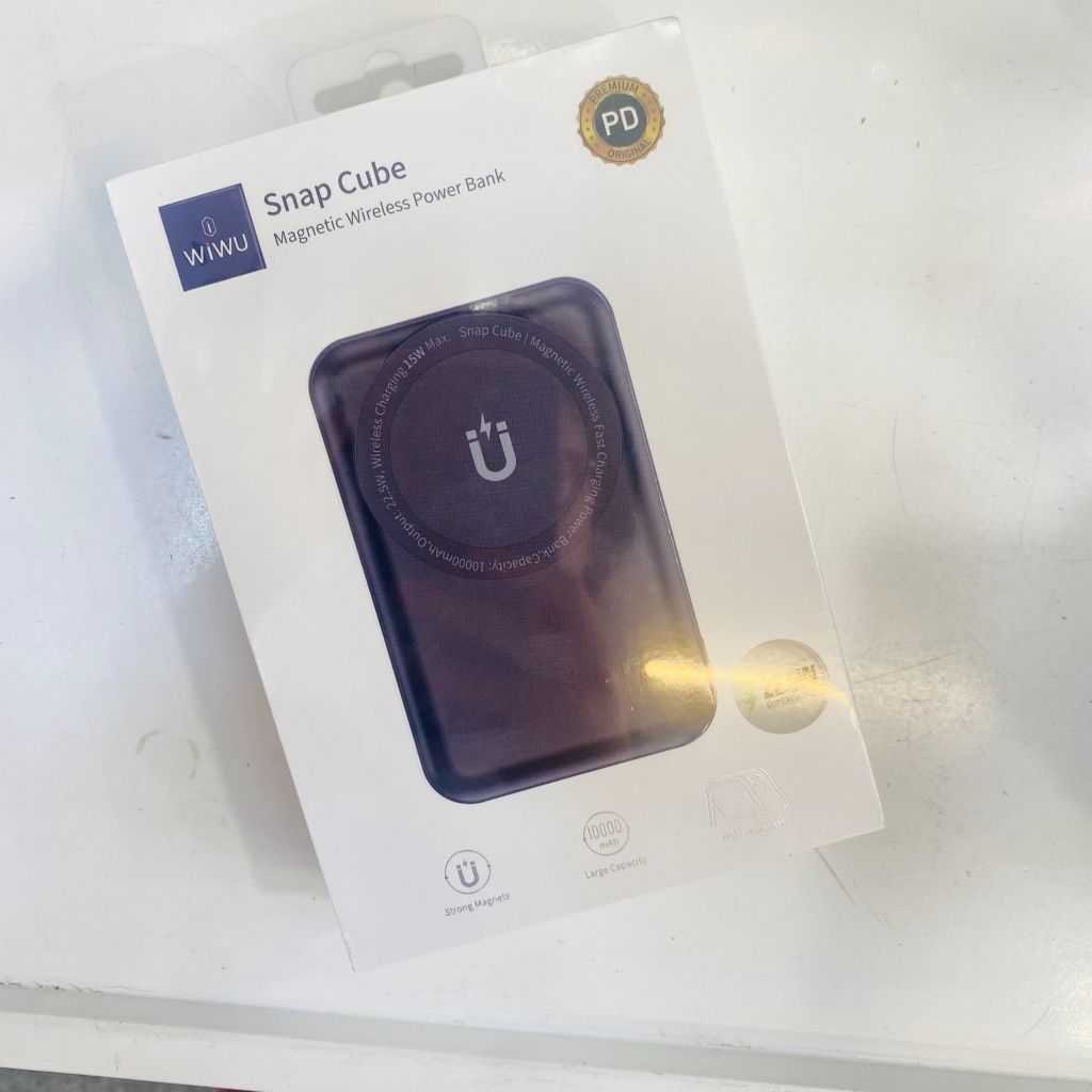 POWERBANK - Sạc dự phòng Chính hãng WIWU Magsafe 22.5W 10000mAh (4 màu)