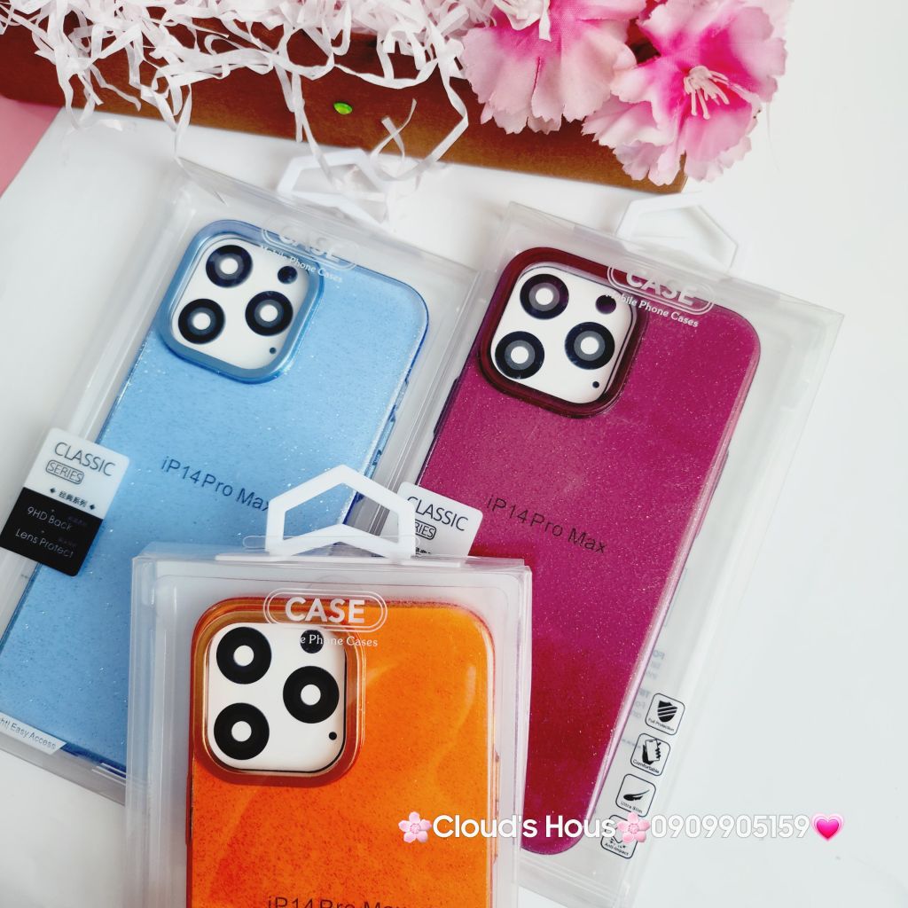 Case Ốp điện thoại iPhone SULADA Kim tuyến Bling Bling Chống ố iPhone 11/12/13/14/Plus/Pro/Promax