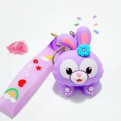 Móc khóa Cái mông Con thú Hologram