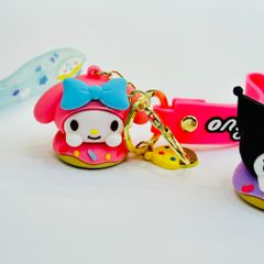 Móc Khoá Kuromi Kitty Melody Cinnamoroll Bánh Donut