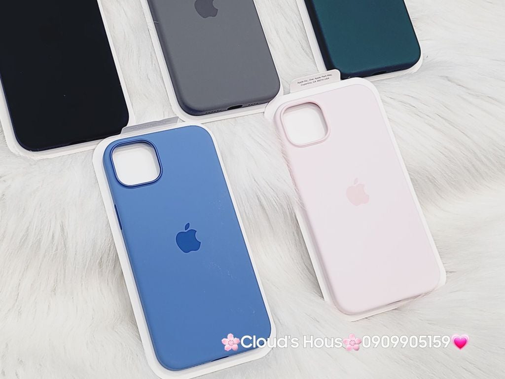 Case Ốp điện thoại iPhone Silicone Magsafe Chính hãng Apple iPhone 15/Pro/Promax