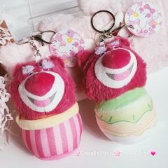 Móc Khóa Gấu Bông Lotso Cosplay Dễ Thương