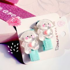 Kẹp tóc Charm gấu cho bé (5 màu)