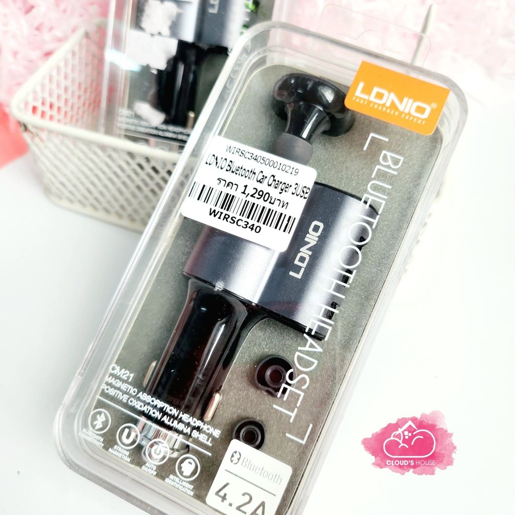 ÔTÔ-CÓC/ TẨU SẠC XE HƠI chính hãng LDNIO CM21 4.2A