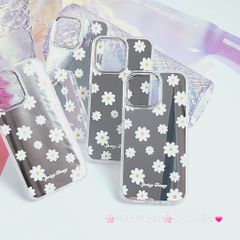 Case Ốp điện thoại iPhone Cúc họa mi Spring Daisy Gương nút nổi iPhone 11/12/13/14/Pro/Promax