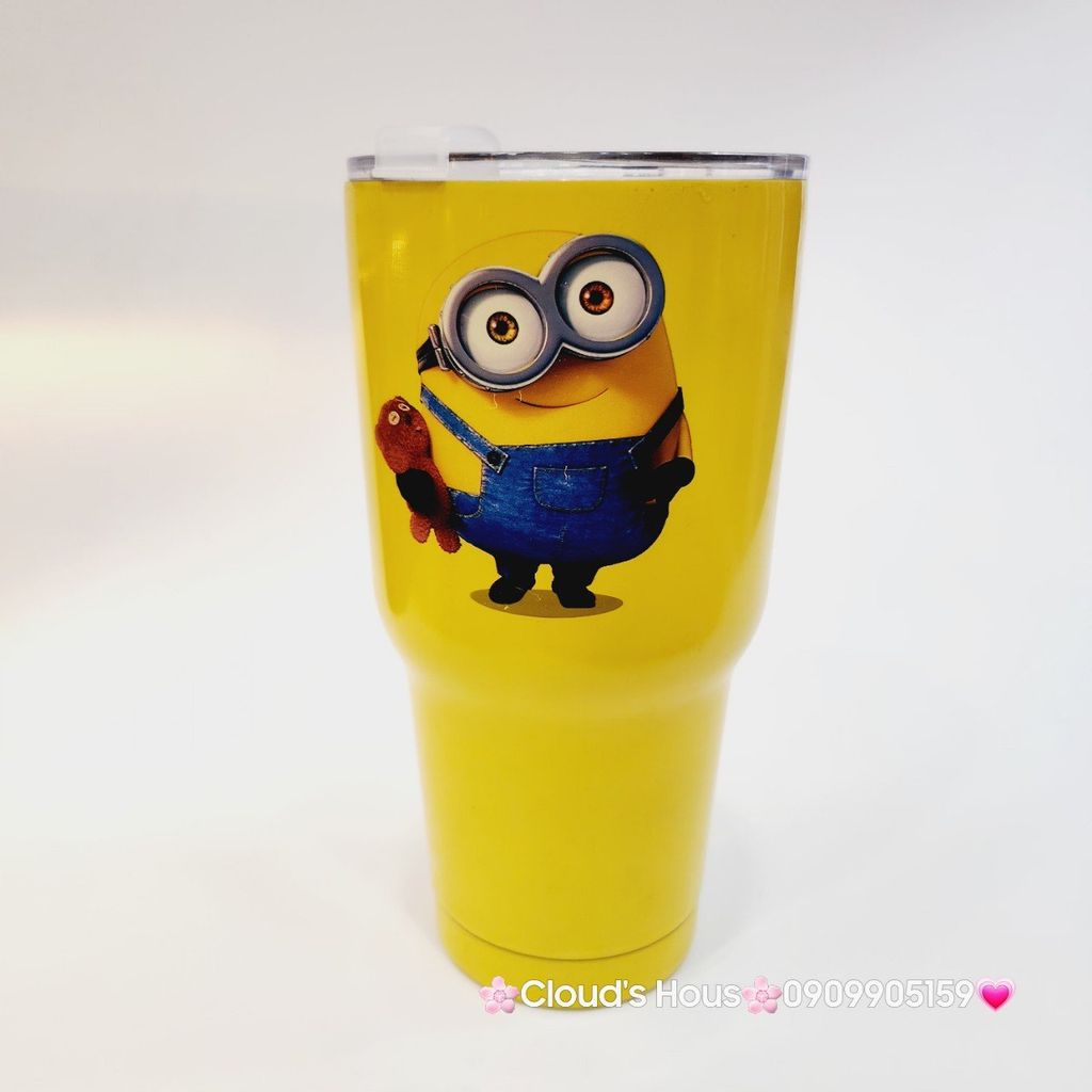 Bình nước giữ nhiệt Minion màu Vàng