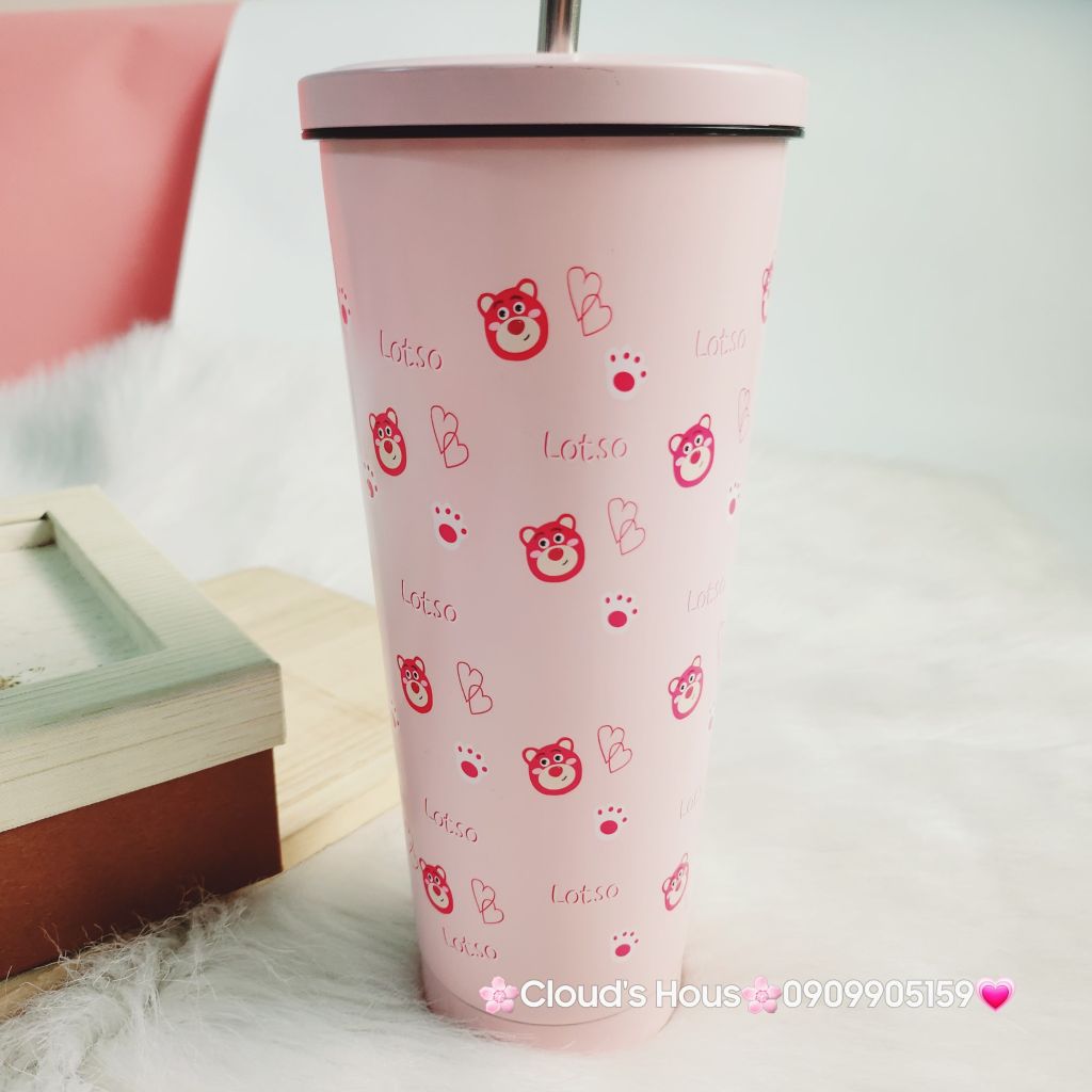 Tổng hợp Ly Giữ Nhiệt Gấu Dâu Lotso