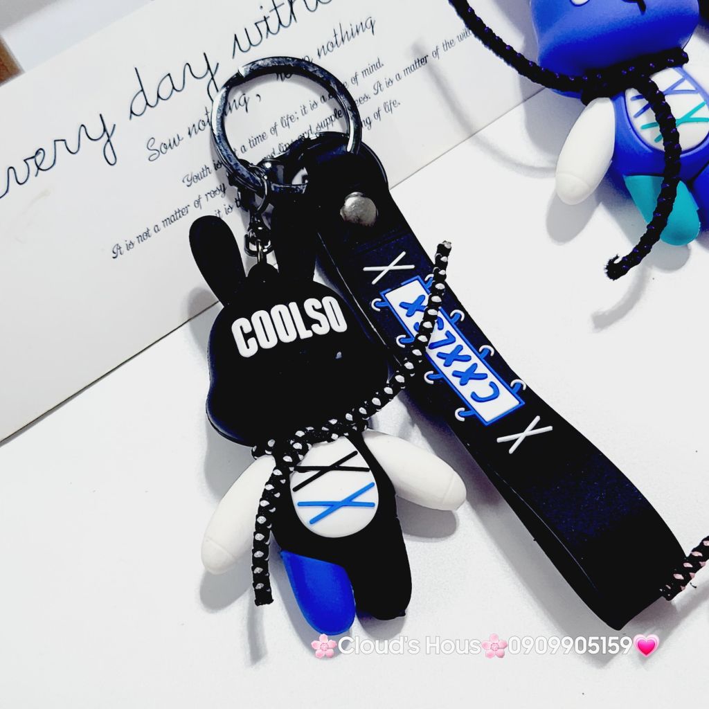 Móc khóa Thỏ ngầu Coolso