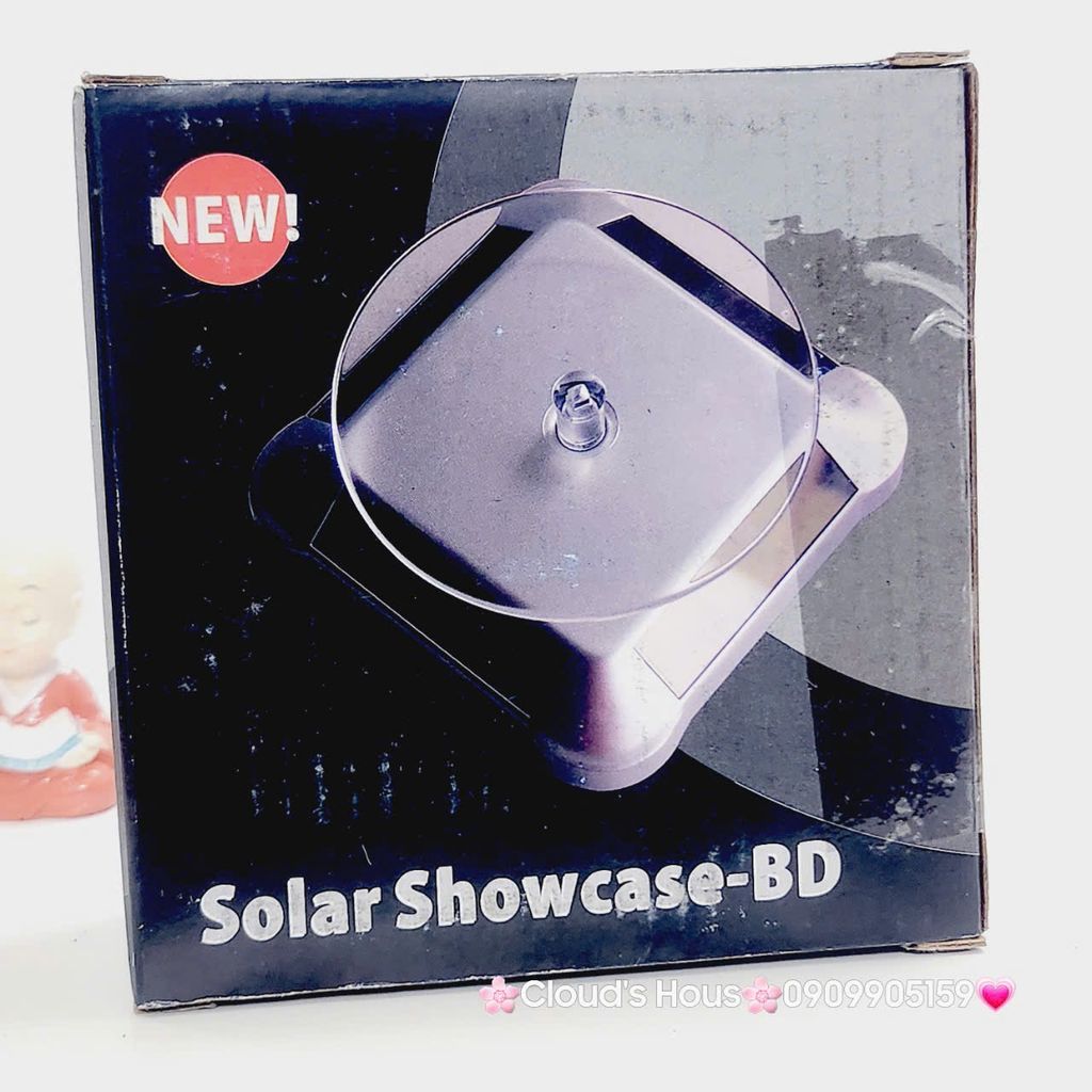 Đế xoay trưng bày năng lương mặt trời - solar display stand