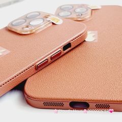 Case Ốp điện thoại iPhone Da Trơn Basic Bảo Vệ Camera iPhone 11/12/13/14/15/Pro/Promax