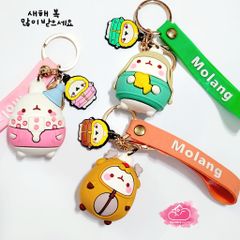 MÓC KHÓA Molang Tròn