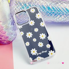 Case Ốp điện thoại iPhone Cúc họa mi Spring Daisy Gương nút nổi iPhone 11/12/13/14/Pro/Promax