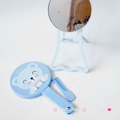 Gương Để Bàn - Cầm Tay Kèm Lược