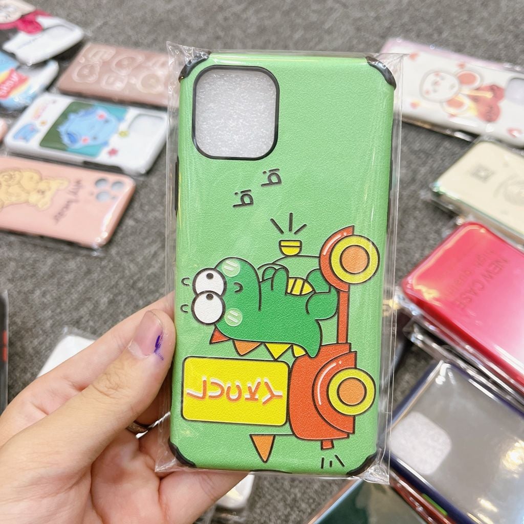 Case Ốp điện thoại iPhone Khủng long Nhám da Chống shock