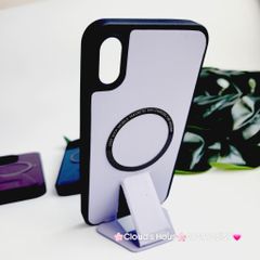 Case Ốp điện thoại iPhone Da Magsafe Chống dựng đơn giản iPhone X/XSM/11/12/13/14/15/Pro/Promax