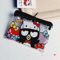 BÓP Ví Mini Trong Suốt In Hình Kute Sanrio Chính Hãng