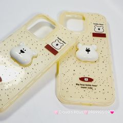 Case Ốp điện thoại iPhone icon Teddy Bear CASE iPhone 12/13/14/15/16/Pro/Promax