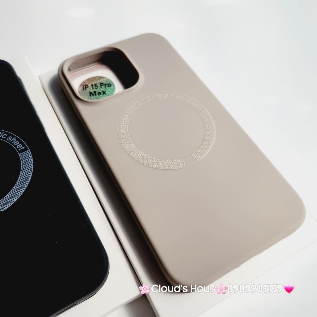 Case Ốp điện thoại iPhone Silicone Magsafe Basic iPhone 11/12/13/14/15/Plus/Pro/Promax