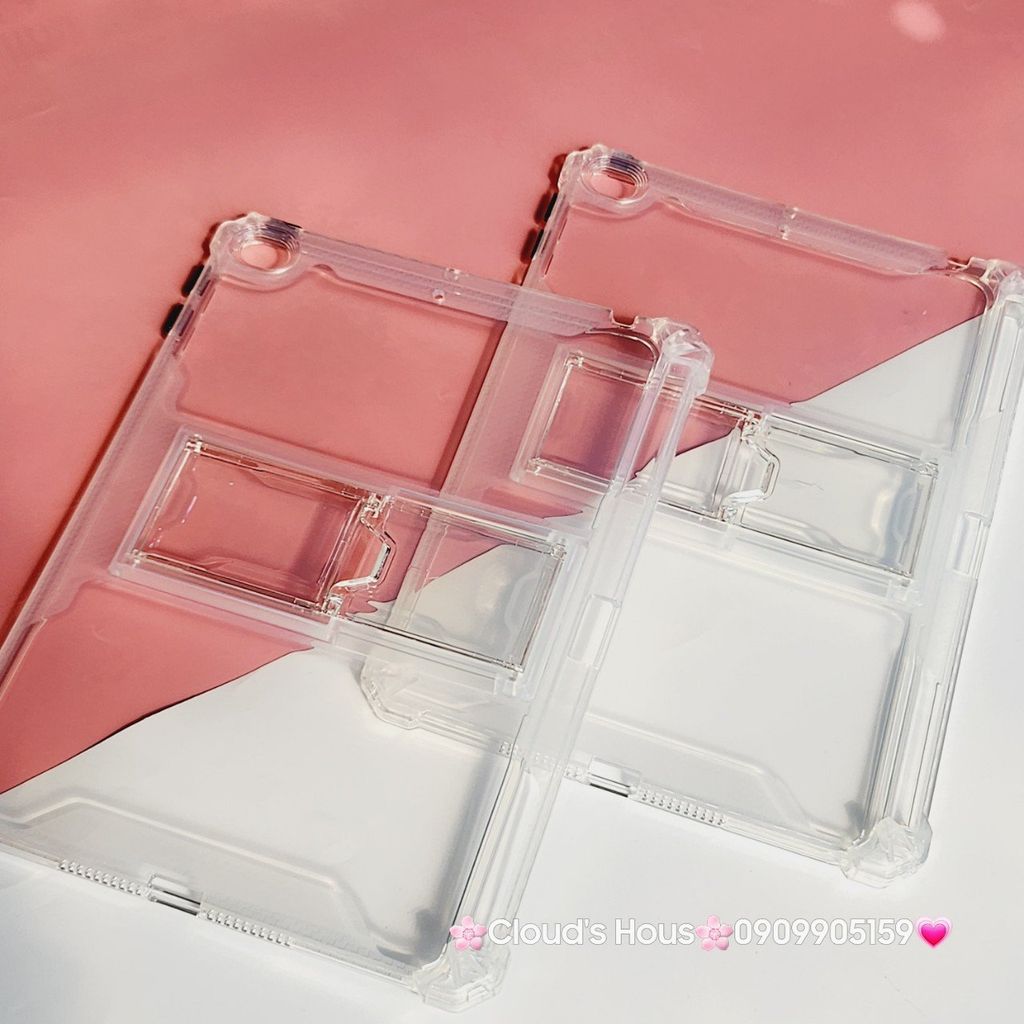 Case Ốp iPad Trong Chống Shock Nút Nổi Chống Dựng iPad Mini 4/5, 9.7/inch