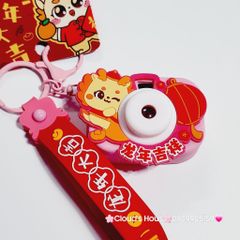 Móc Khóa Máy Ảnh Cosplay Lân TẾT